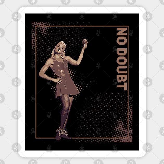 No Doubt Sticker by Degiab